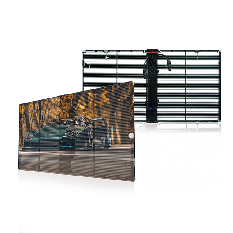 P3.9-7.8 Transparent LED Display Panel Screen for Outdoor Advertisement
