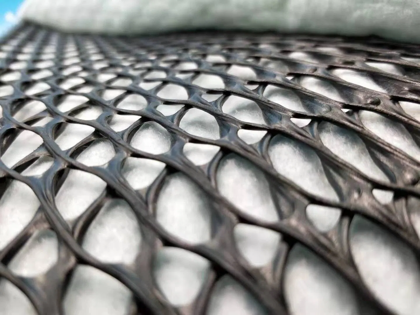 Composite Geosynthetics Drainage Network Plastic Building Material for Efficient Drainage Layer Geonet Geomat