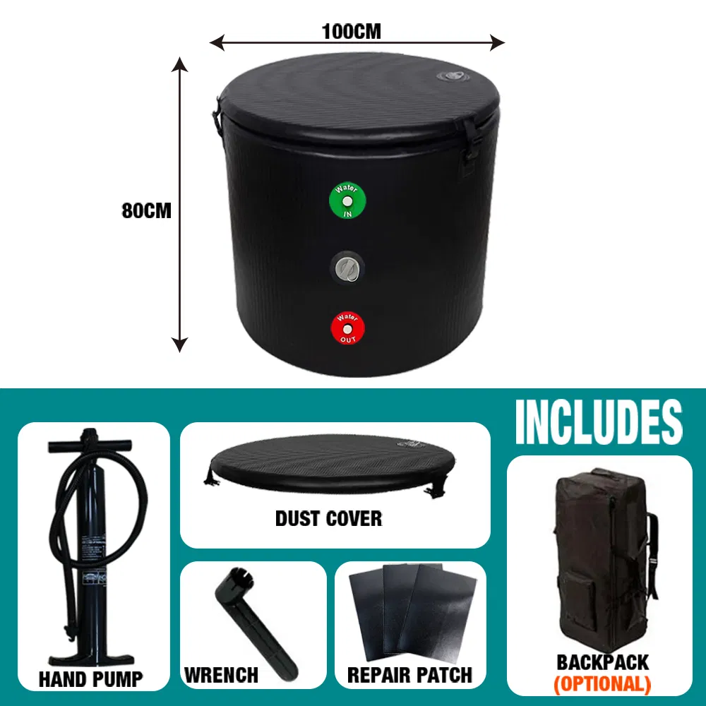 Надувная ледяная ванна для спортивного восстановления