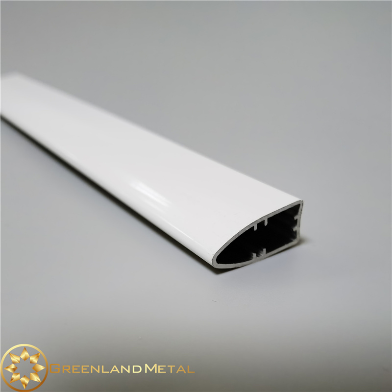 Double Roller Bottom Rail in Aluminium Profile