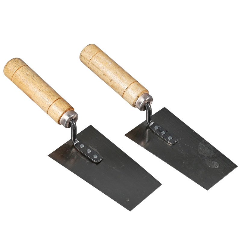 Wooden Handle Plastering Trowel Float Scraping Putty Knife