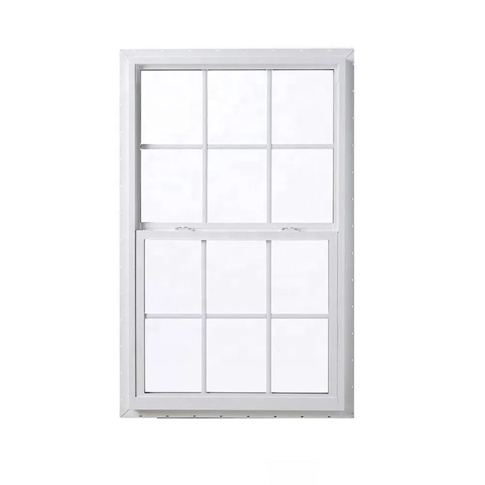 Customized PVC Window High Quality Security UPVC Sash Window