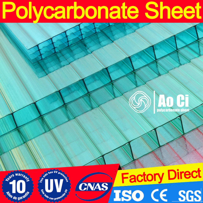 4, 6, 8, 10mmpolycarbonate Twin-Wall Sheet
