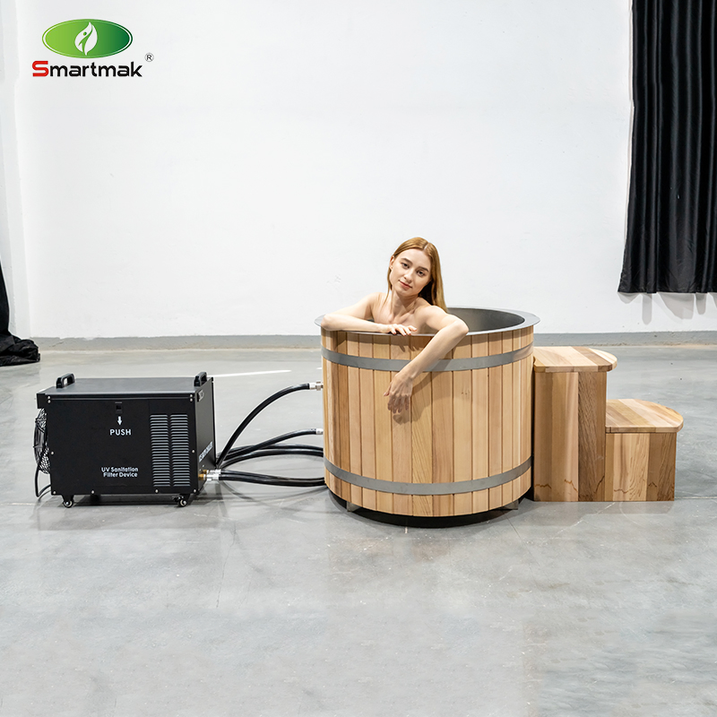Айс-ванна Thermowood с чиллером для холодной воды