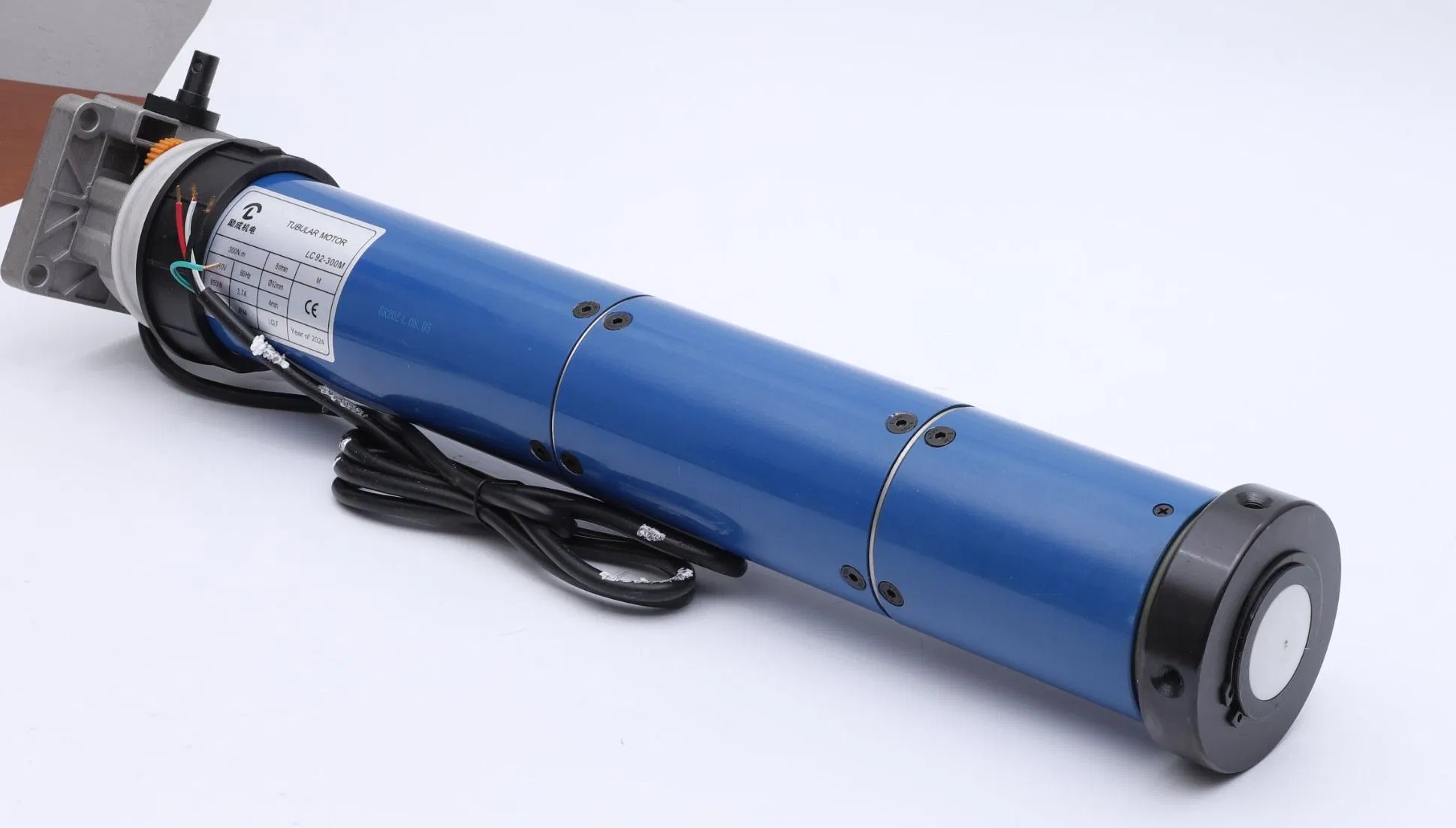 Heavy-Duty 92mm Manual Override Tubular Motor for Large Commercial Garage Doors