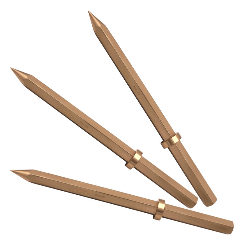 Бериллиево-медное зубило WEDO искробезопасное пневматическое