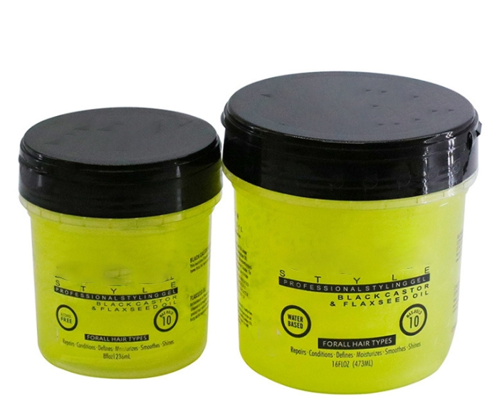 Strong Hold Olive Oil Hair Wax Gel Styling Gel 473ml for Women with Texturizing Effect Leave-on Styling Gel for Curly Hair