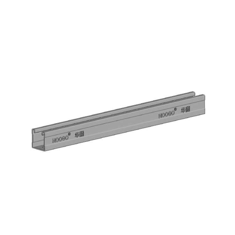 Pipe Supporting Channel Steel Galvanized Channel Steel Strut-Type Plain Channel Unistrut Seismic Braces Channel