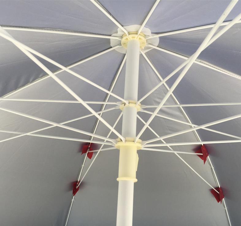 Custom Promotion List Print Beach Outdoor Big Folding Patio Sombrilla Umbrella