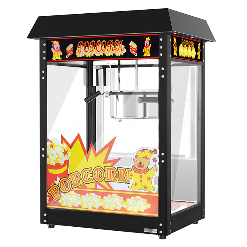 Classic Design Commercial Popcorn Machine Incl. Trolley
