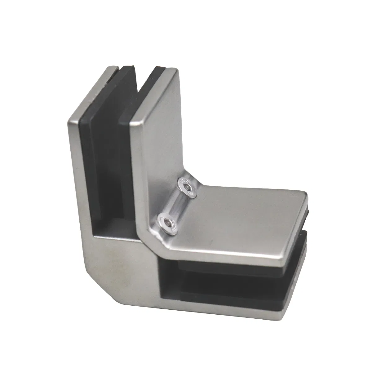 Stainless Steel 90 Degree Glass to Glass Corner Clamp