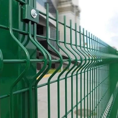 Durable 3D Wire Mesh Fence for Enhanced Security and Privacy
