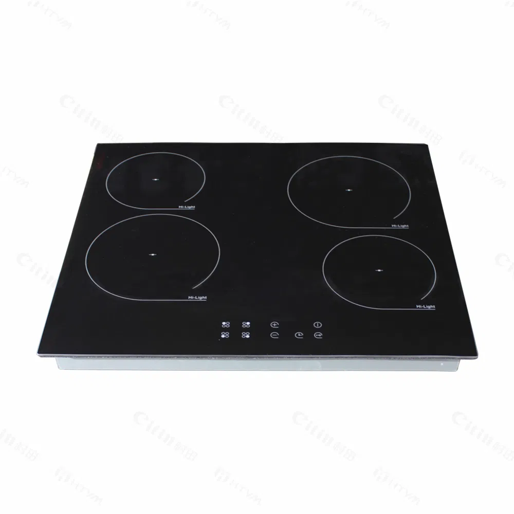 59cm Kitchen Ceramic Hob with Sensor Touch and 4 Cooking Zones
