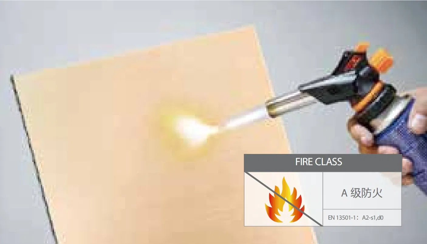 Factory Stylish & Lightweight Prepainted Aluminum Non-Combustible Panel