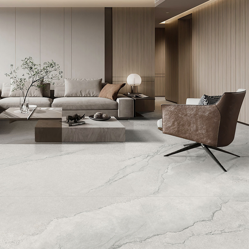 Керамогранит Grigio Perlinio под песчаник, матовый