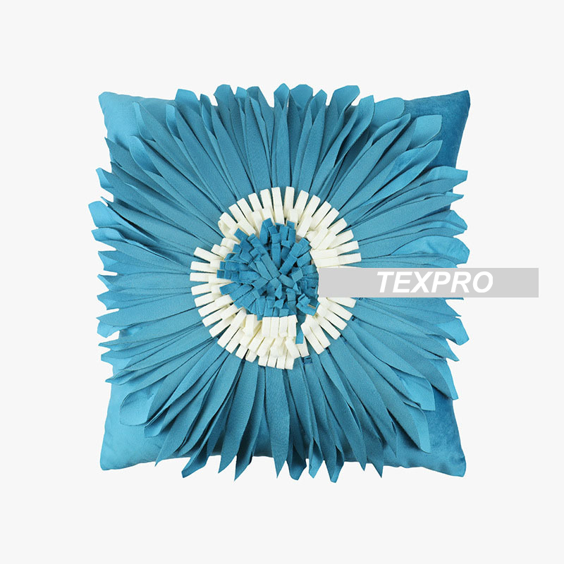 Flower Decorative Pillow 3D Daisy Flower Pillow, Sunflower Throw Pillow, Flower-Shaped Pillow