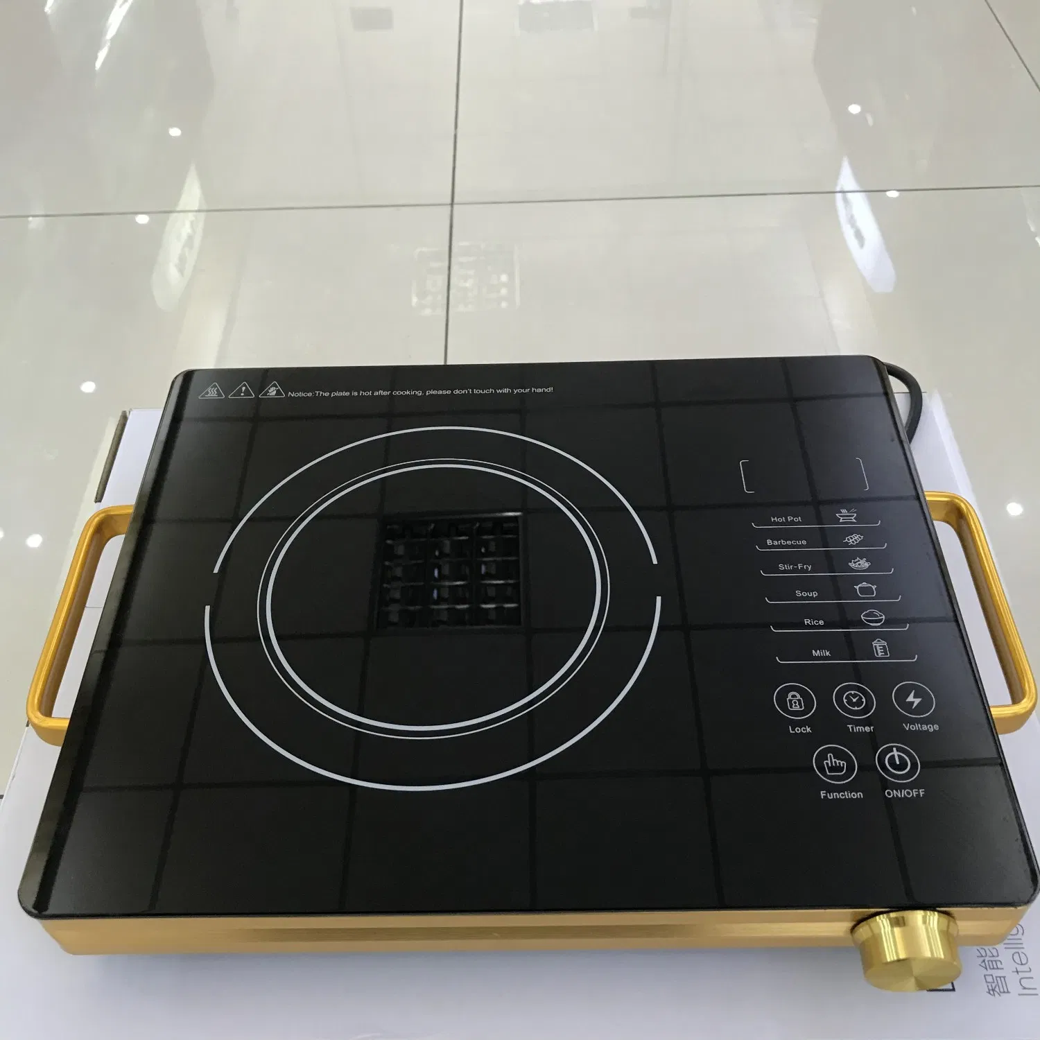 Kitchen Appliance Sensor Touch Control EGO Ceramic Furnace Hot Pot 2000W Infrared Ceramic Cooker