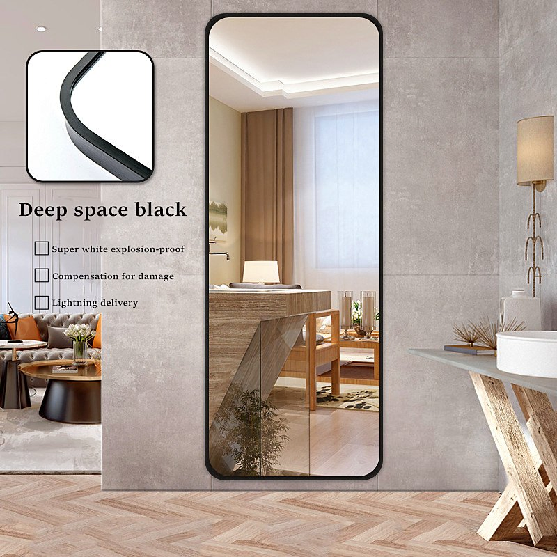 Wall-Mounted Full-Length Mirror Floor Mirror 0005