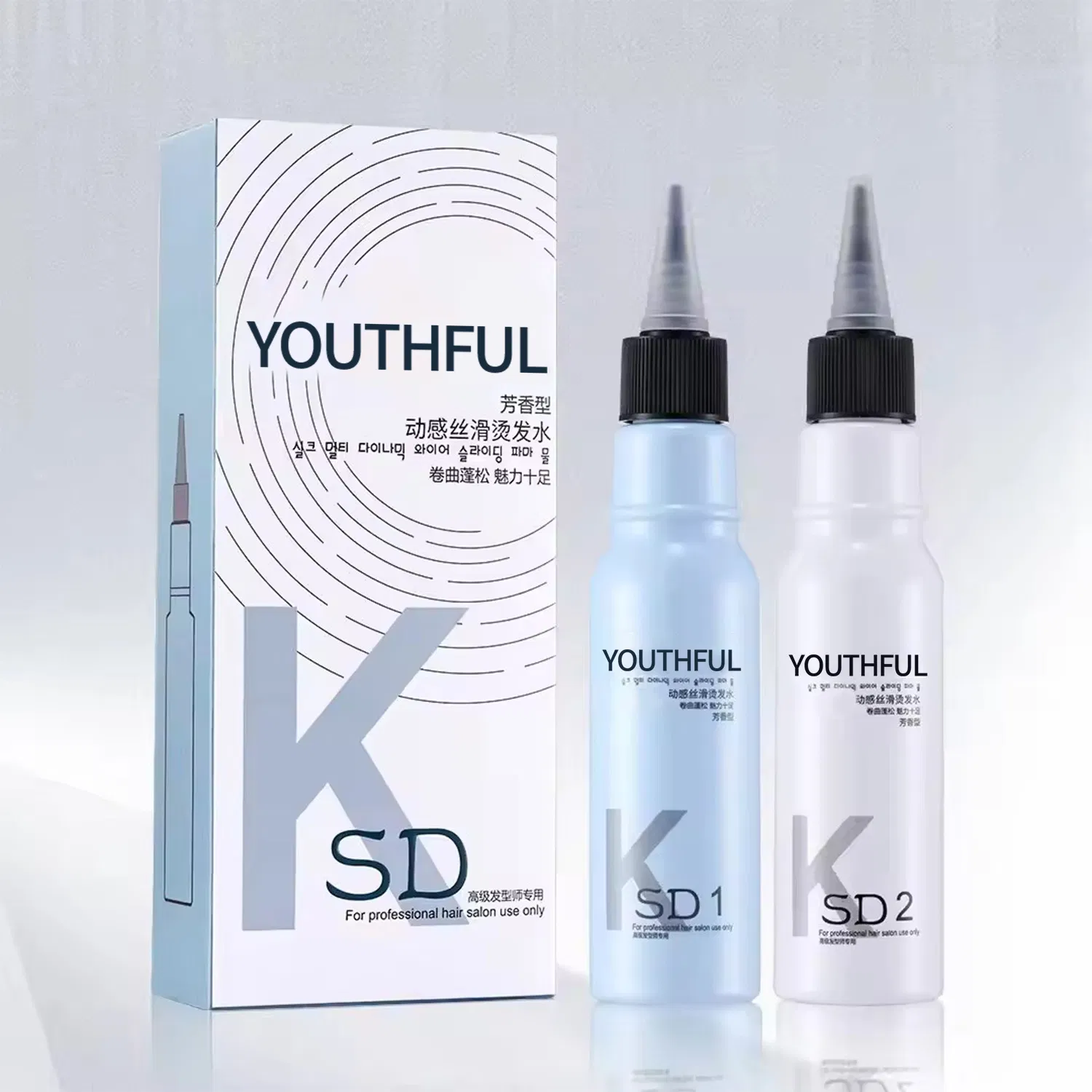 Natural Hair Professional Salon Use Heat Free Hair Perm Cream