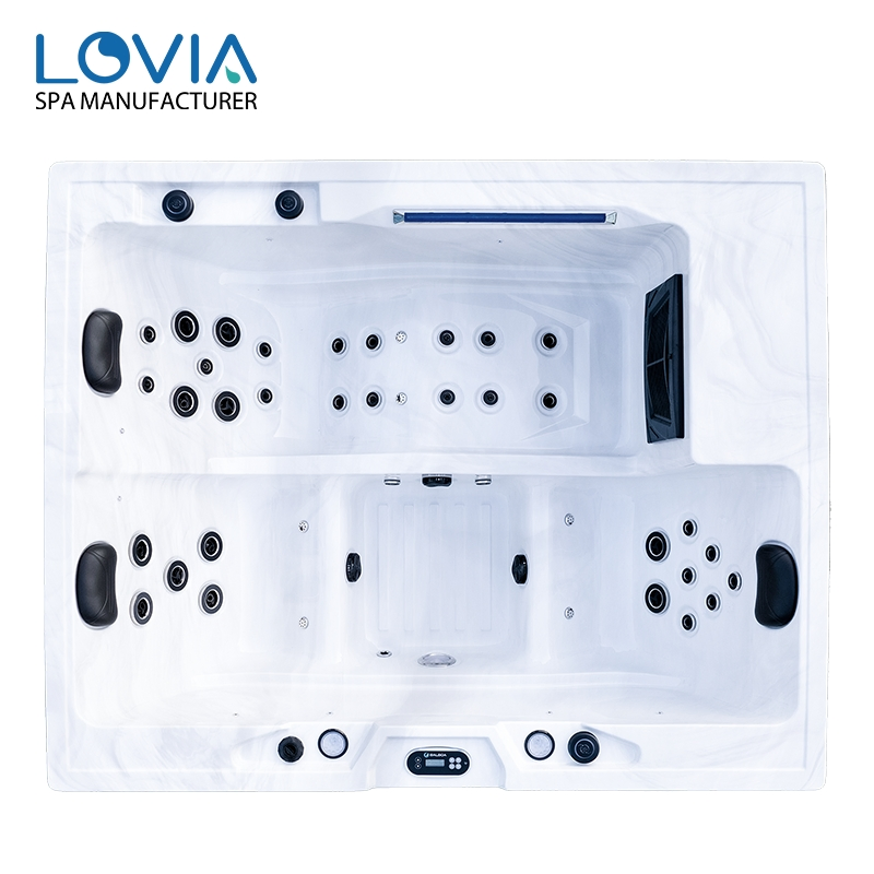 Прямоугольный спа-джакузи LOVIA для улицы
