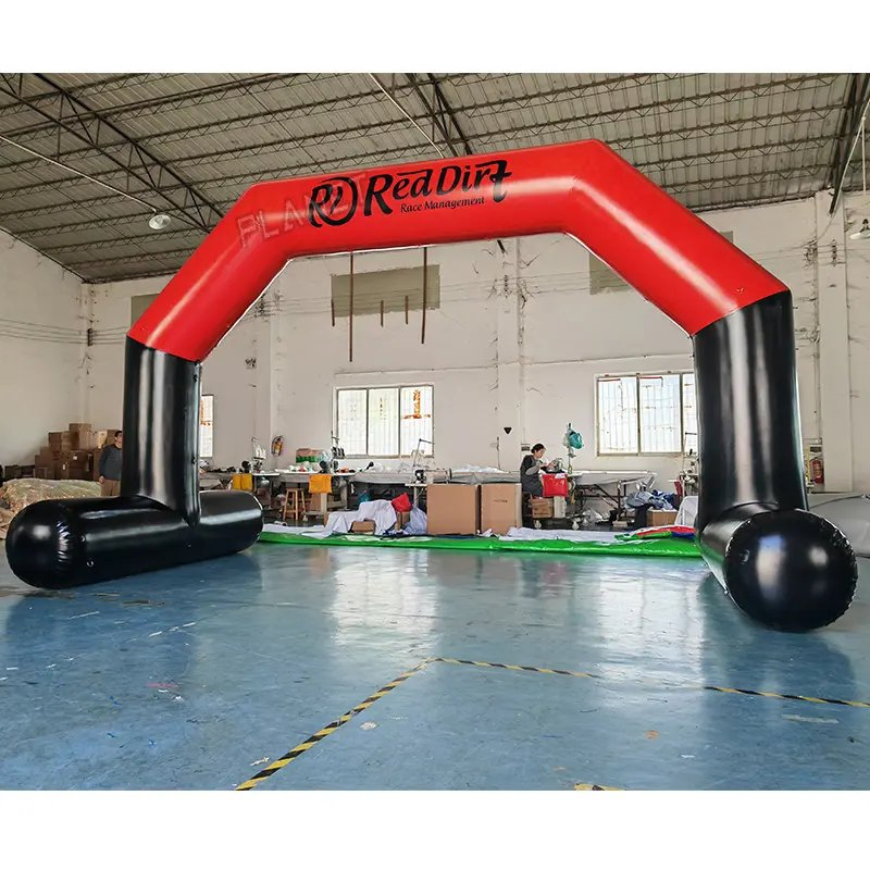 Rainbow Outdoor Running Inflatable Archway Start Finish Line Inflatable Arch for Sale