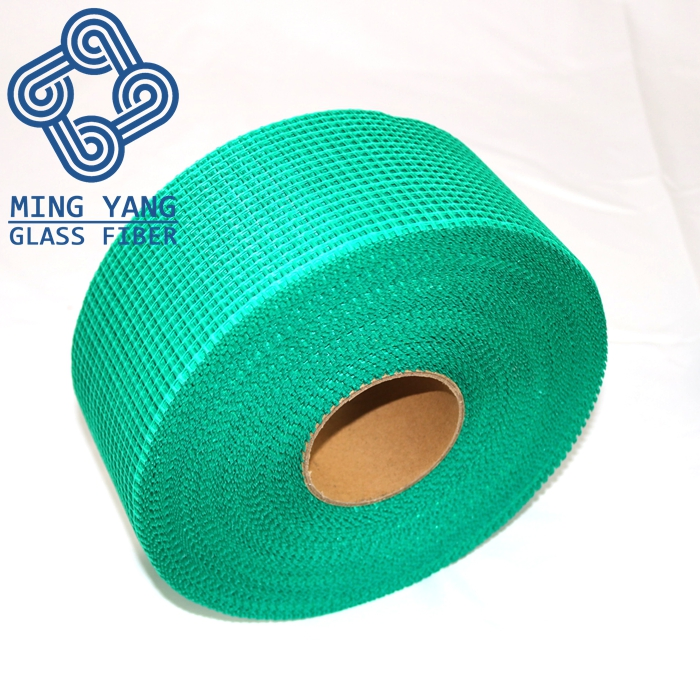 Blue Self-Adhesive Fiberglass Mesh Drywall Tape for Cracks Repairing