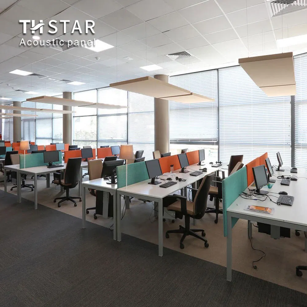 High Quality 9mm12mm20mm Irregular Color Short Strip Printing of Acoustic Printing Desk Screen Board