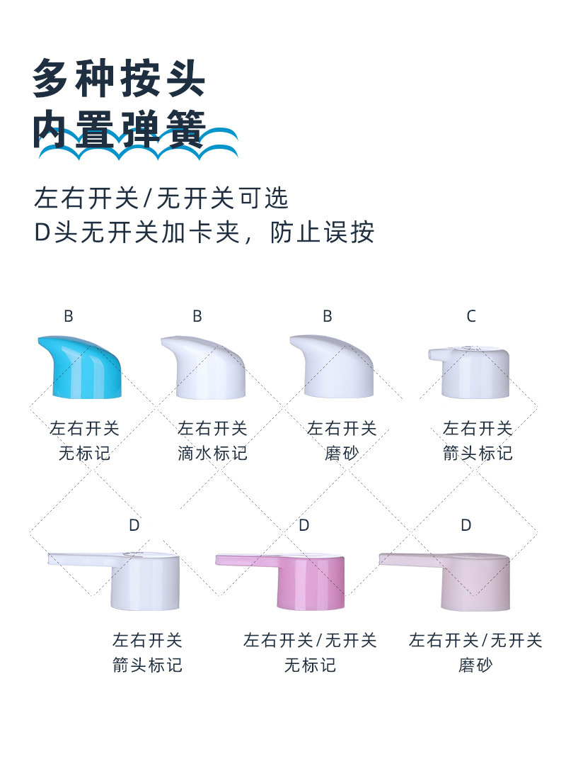 Lotion Built-in External Colorful Anodized Aluminum Makeup Cream Sprayer Pump