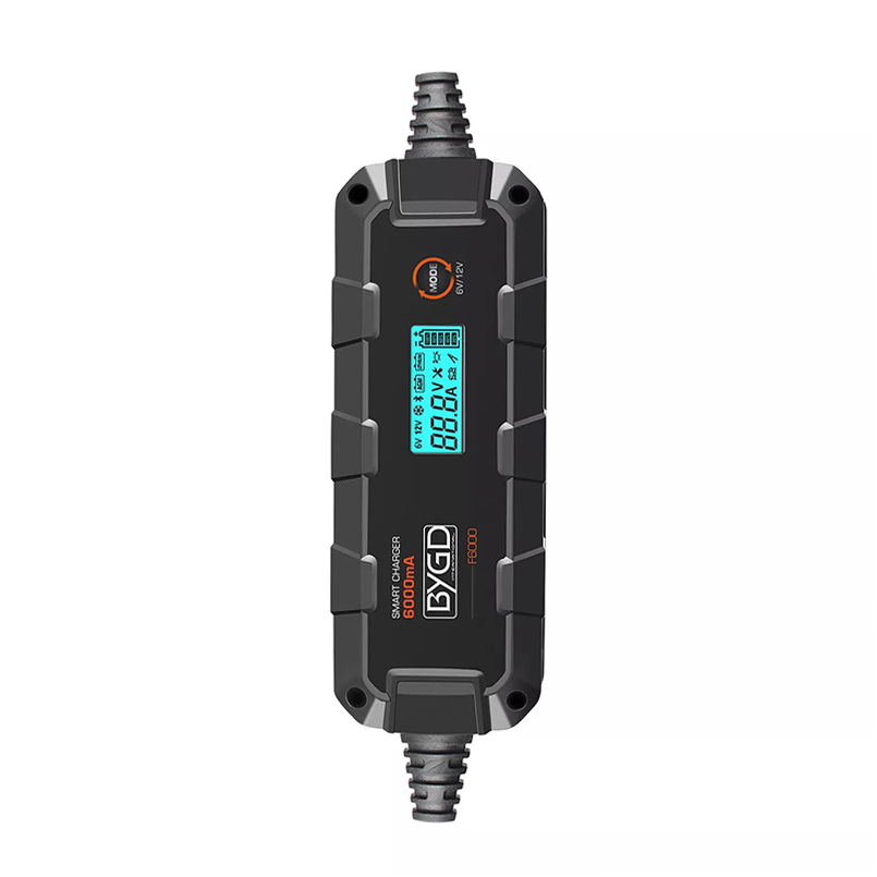 Full Automatic Car Motorcycle Battery Charger 6V 12V 6A Pulse Repair Lead Acid Battery Charger