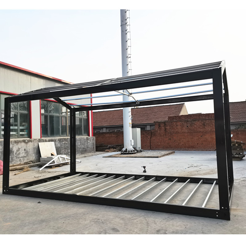 Pitched Gable Roof Prefab Prefabricated ISO 10FT 20FT 30FT 40FT Modular Portable Mobile Flat Pack Shipping Container House Home Frame for Sale