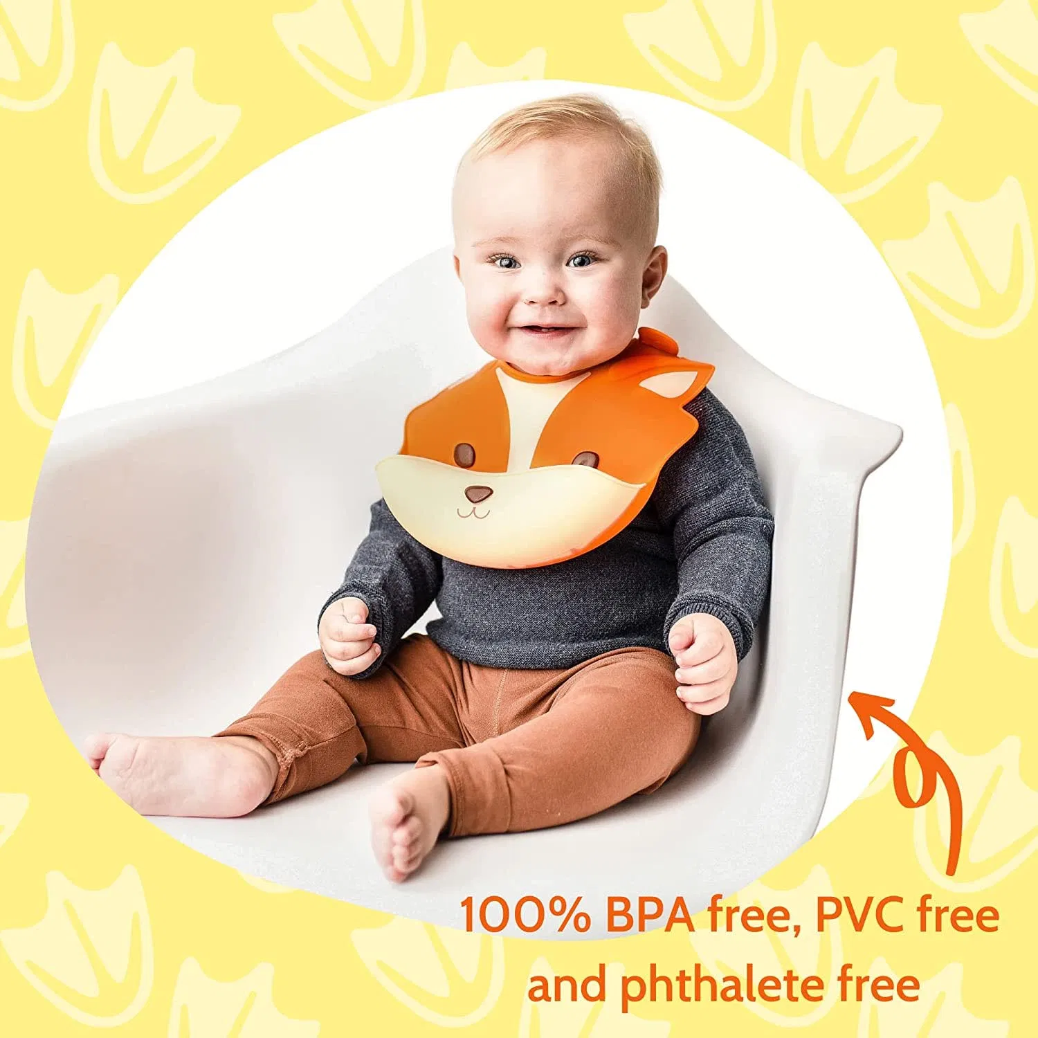 The Industry and Trade Integrated Factory Produces Lightweight and Tender Silicone Bibs
