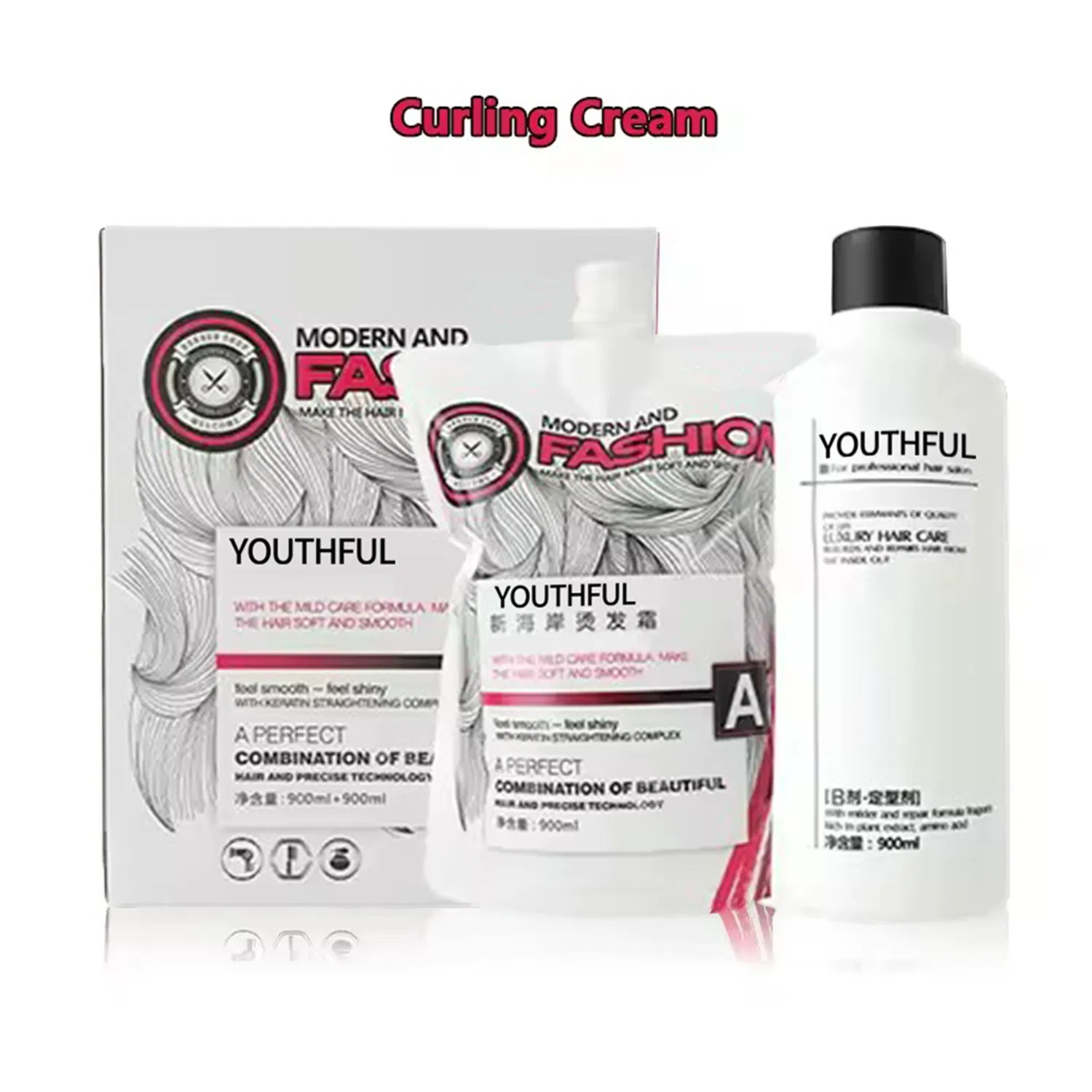 Long Lasting Perm Cream Long Lasting Natural Salon Professional Curling Cream