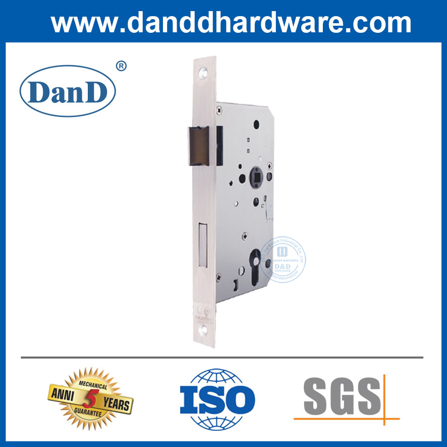Secure Stainless Steel Mortise Lock Body Commercial Emergency Escape Door Cylinder Lock
