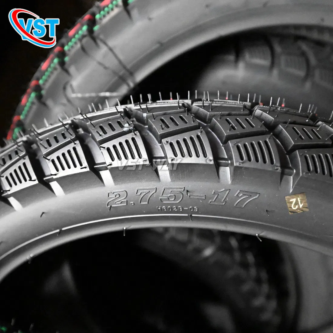 Мотошина бескамерная 2.75-17 VSTWAY