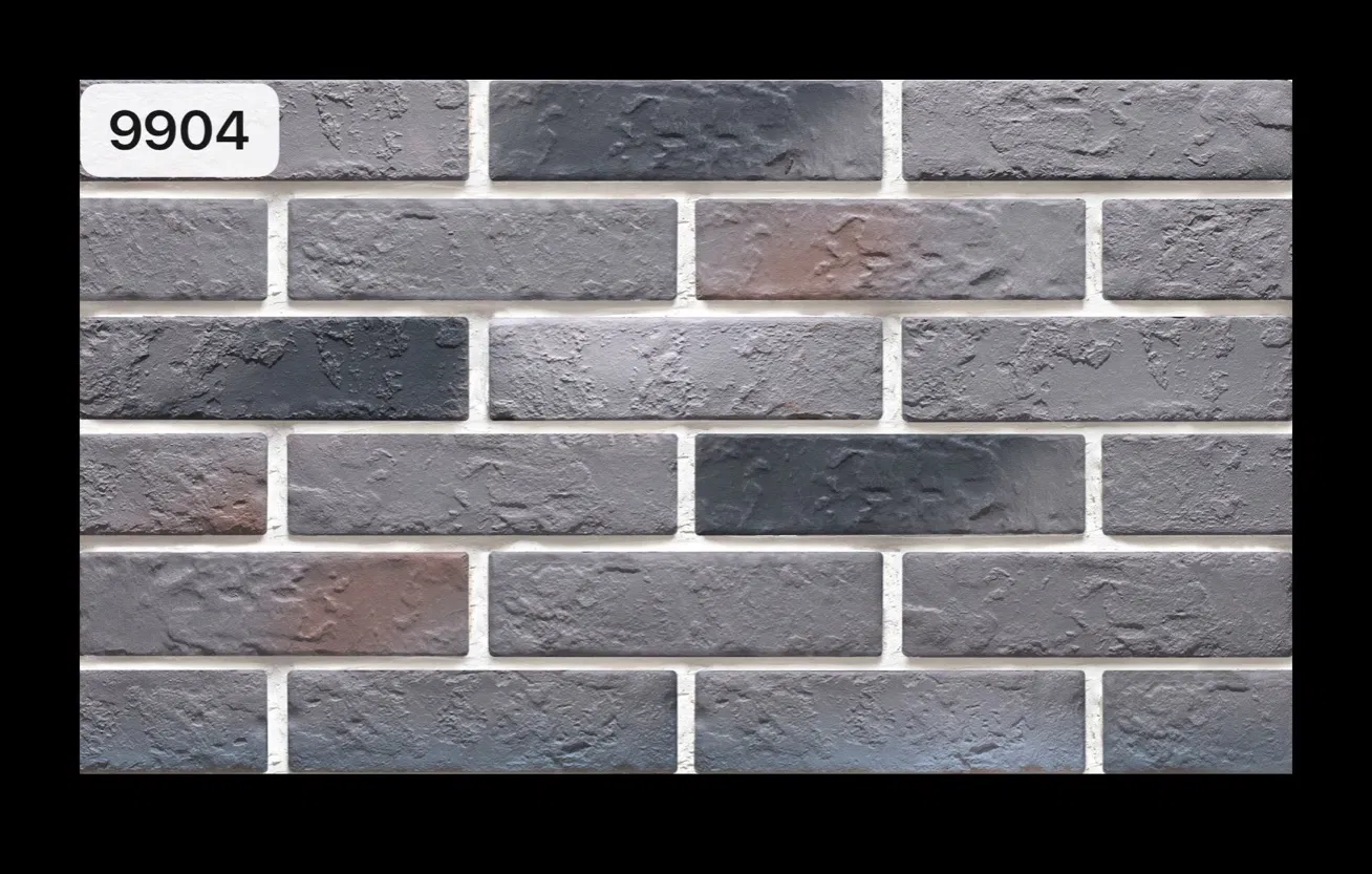 Standard Ceramic Wall Tile Sizes 3D Split Rocks Stone Exterior Ceramic Wall Tiles for Outdoor Use