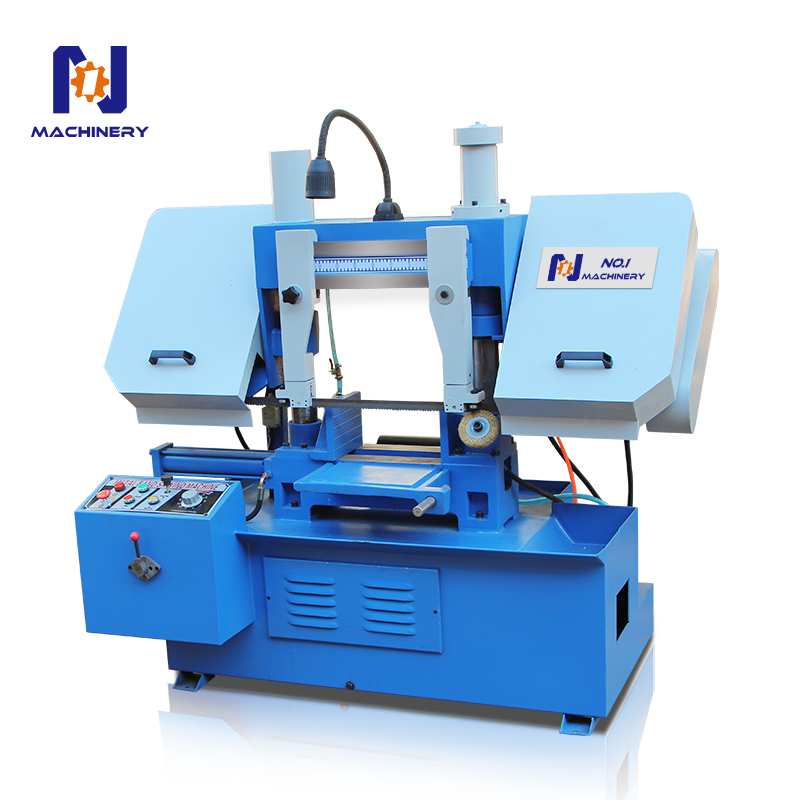 Станок ленточнопильный горизонтальный гидравлический по металлу GB4220