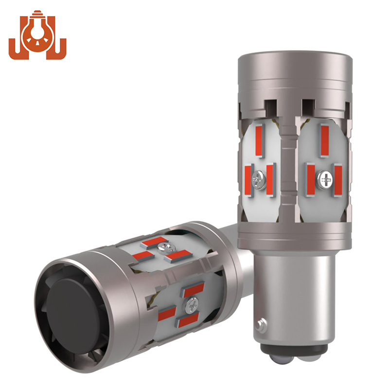 Светодиодная лампа 1157 3157 красная для стоп-сигнала