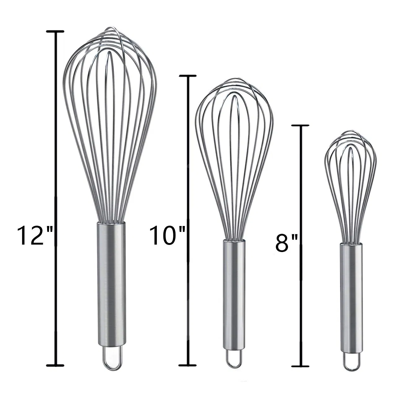 Мини-венчик для взбивания и перемешивания из нержавеющей стали