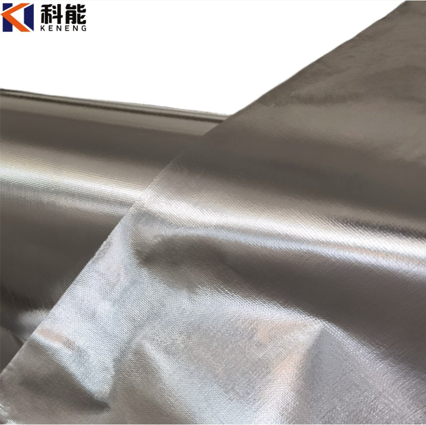 Eco-Friendly Recyclable Four Layer Fiberglass Composite Fabric Sustainable Metal Foil for Packaging Solutions