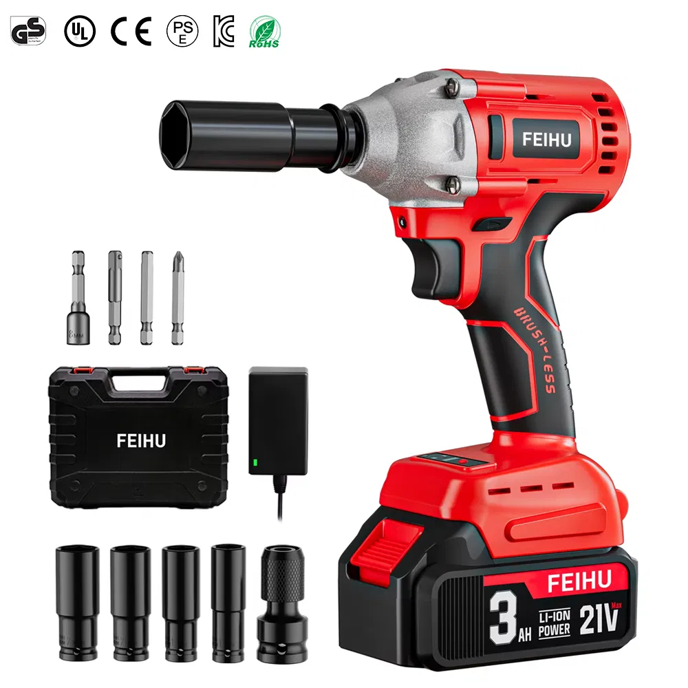 Беспатронный ударный гайковерт Feihu 21В