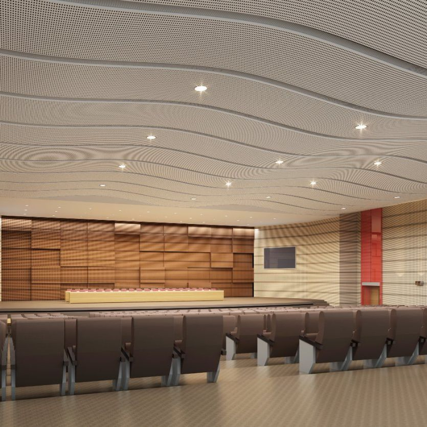 Gfrg Decorative Commercial Gypsum Ceiling Compliant Ceiling Tiles