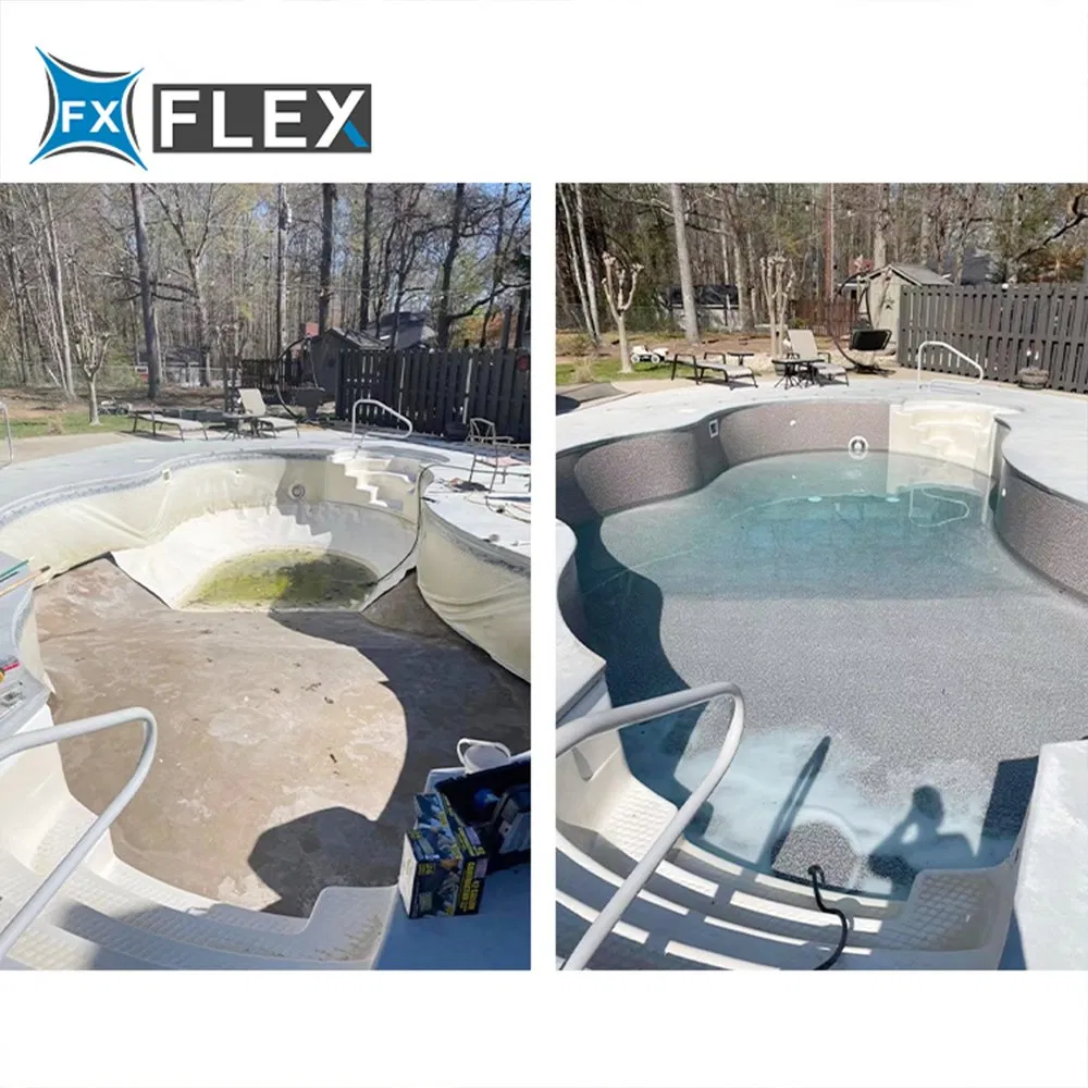 Blue Color PVC Swimming Vinyl Pool Liner Material Tarpaulin Fish Pond