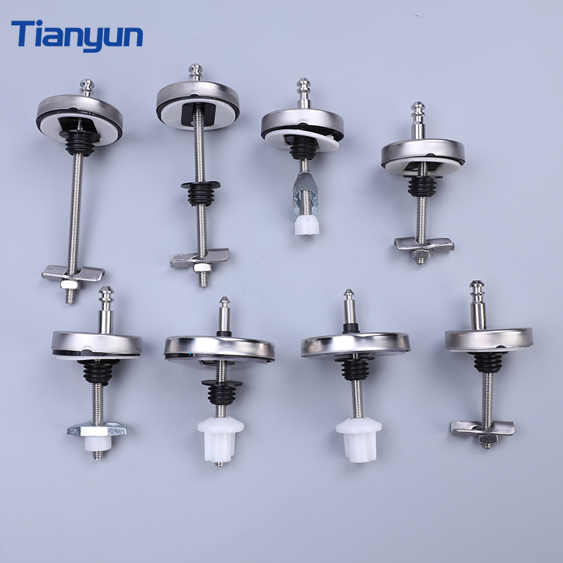 Toilet Fixings Toilet Seat Cover Hinge Screw Fixing Kit for Toilet