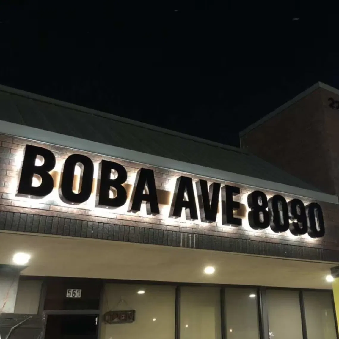 Custom Metal Outdoor Illuminated 3D Signage Backlit Sign