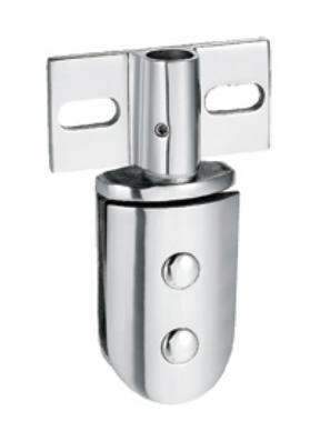 Modern Bathroom Shaft Movable Clip Zinc Alloy Stainless Spring