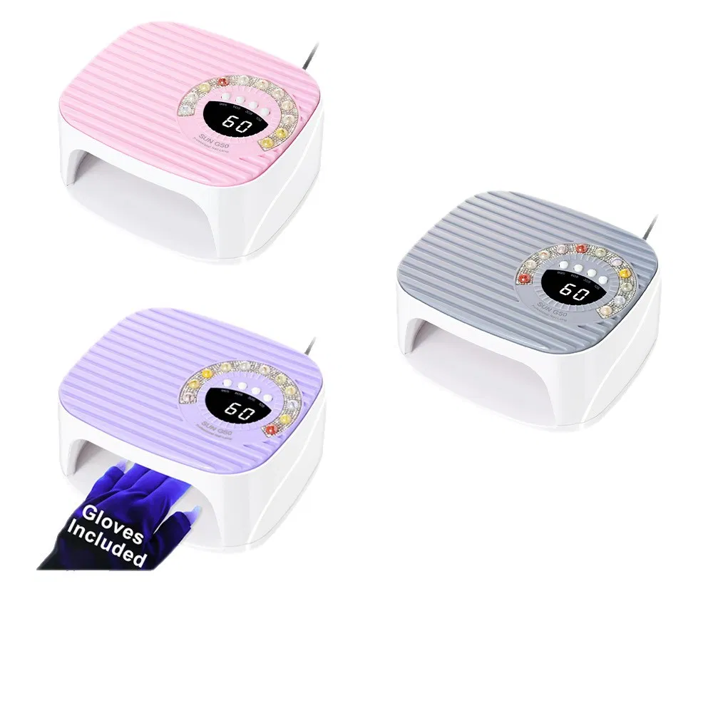 Rechargeable Big Battery Storage New Diamond Design Nail Lamp