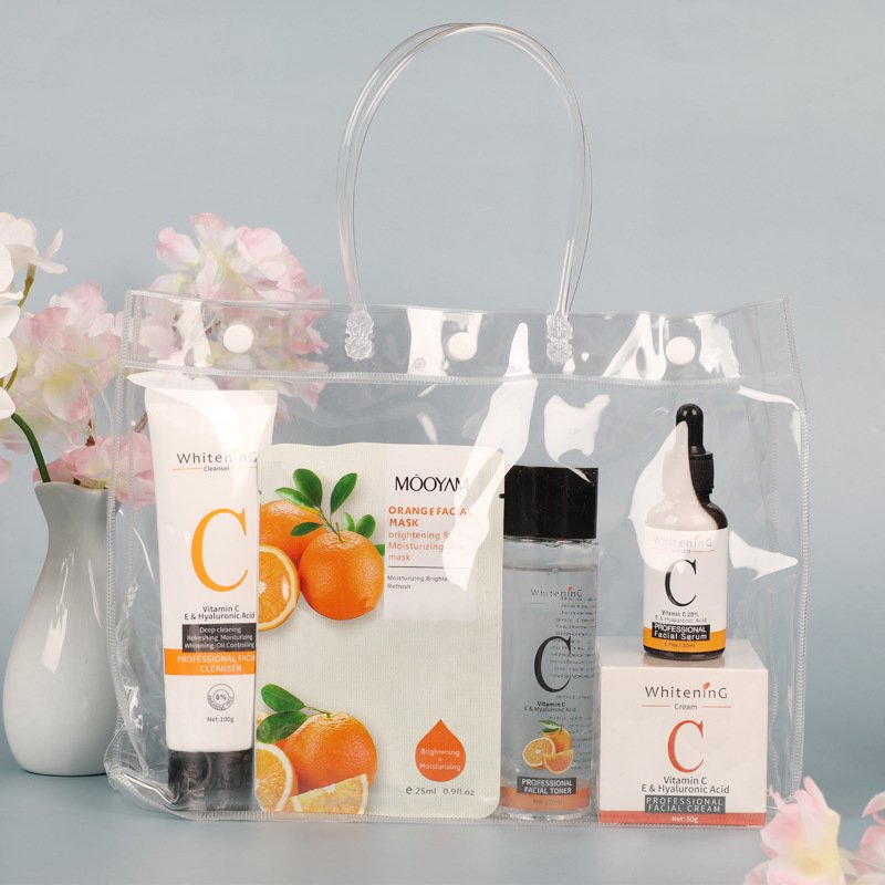 Vitamin C Brightening Kit Vitamin C Hydrating 5-Piece Vitamin C Kit Skin Care Set