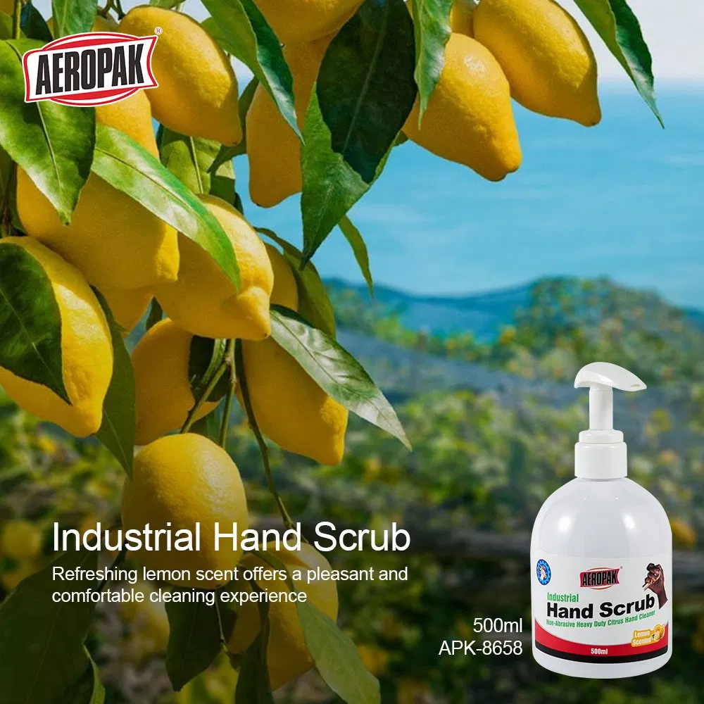 Aeropak 500ml Bottle Fast Penetration Abrasive Granules Industrial Hand Scrub Degreaser for Automotive Mechanics & Constructors