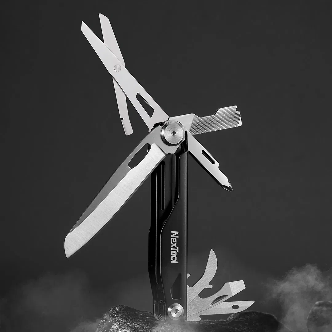 Nextool 12 Functions Keychain EDC Pocket Knife with Strong Scissors