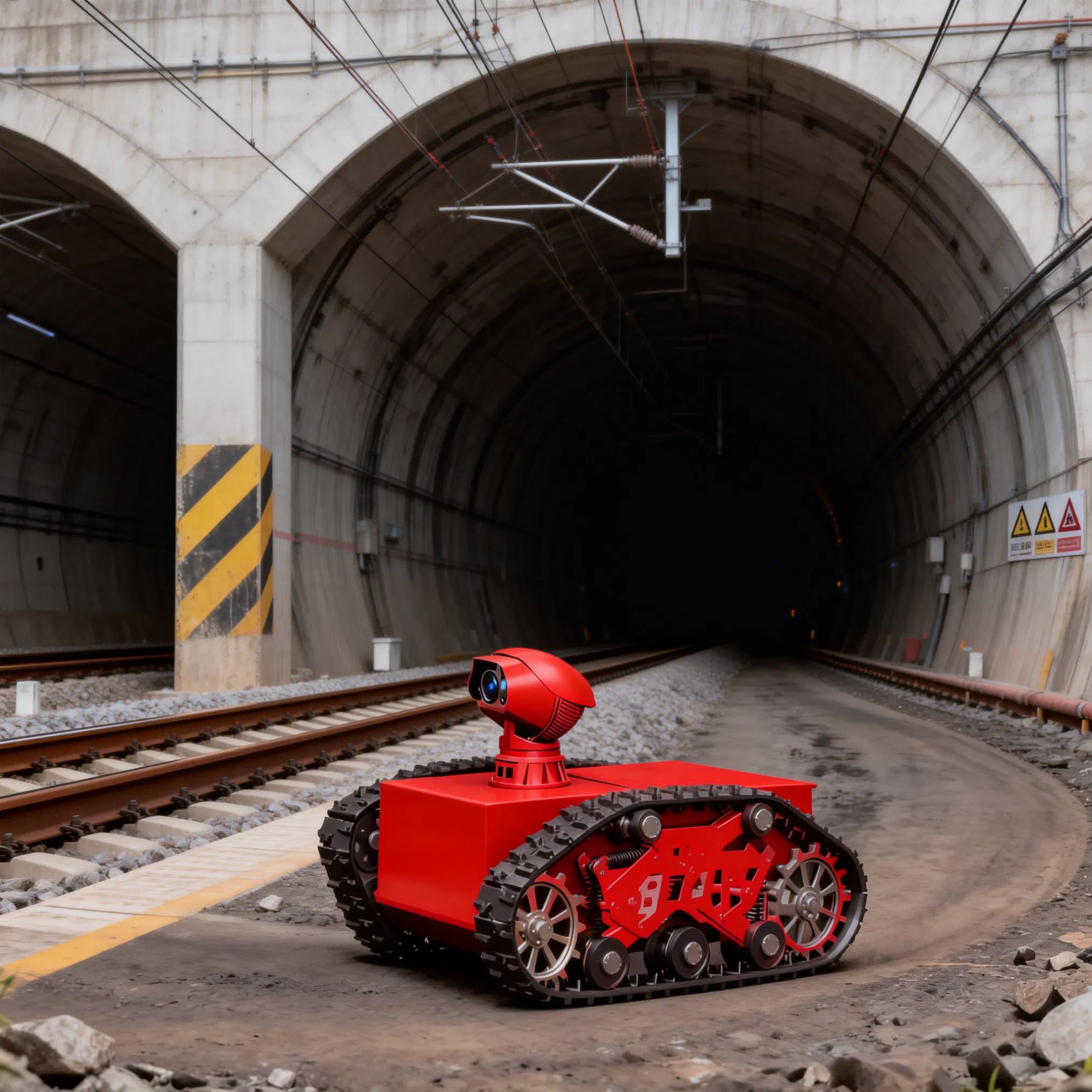 Unmanned Reconnaissance Vehicle for Infrastructure Monitoring